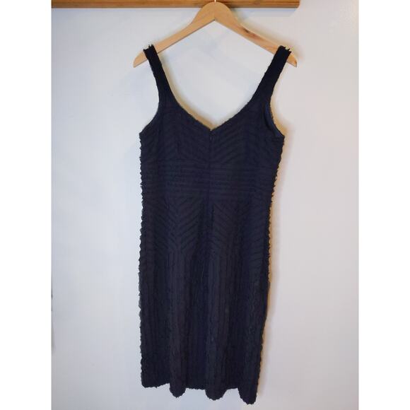 Talbots Black Silk Textured Sleeveless Dress Women's Size 12 NWT Designer - Picture 6 of 9